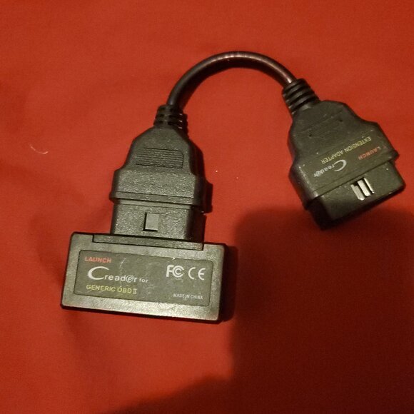 LAUNCH CREADER OBD II EXTENSION ADAPTER FOR GENERIC OBDII - Picture 1 of 3